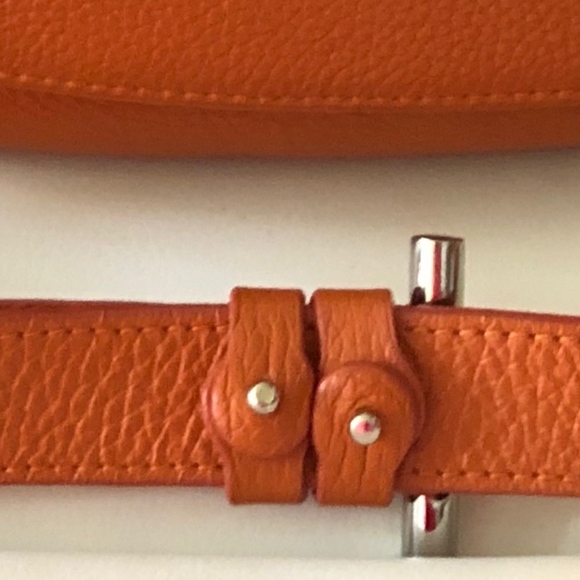 Lamarthe Paris, Handbag Orange EUC - Picture 6 of 6